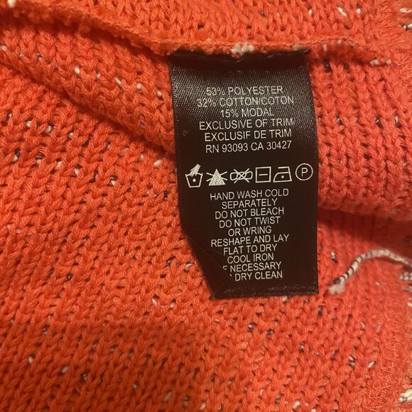 Nic + Zoe Coral Fringe Blazer Jacket Size 1X - Picture 4 of 4